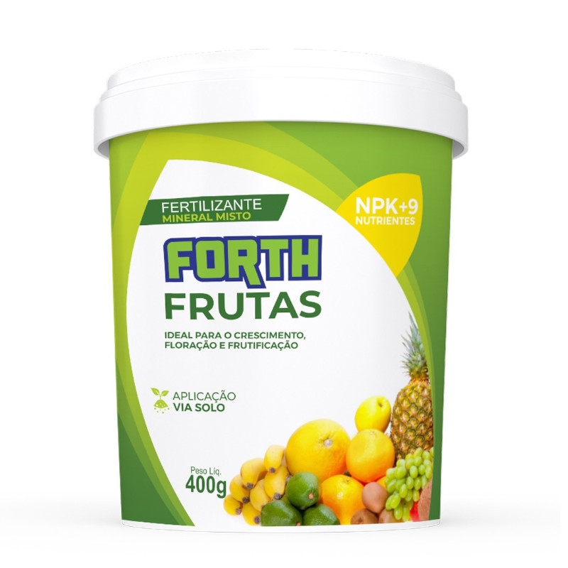 Fertilizante Frutas manutenção 400g Forth