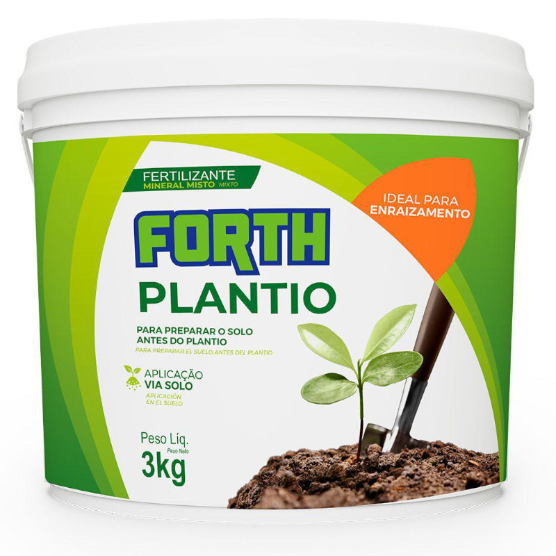 Fertilizante preparação de Plantio 3 kg Forth 