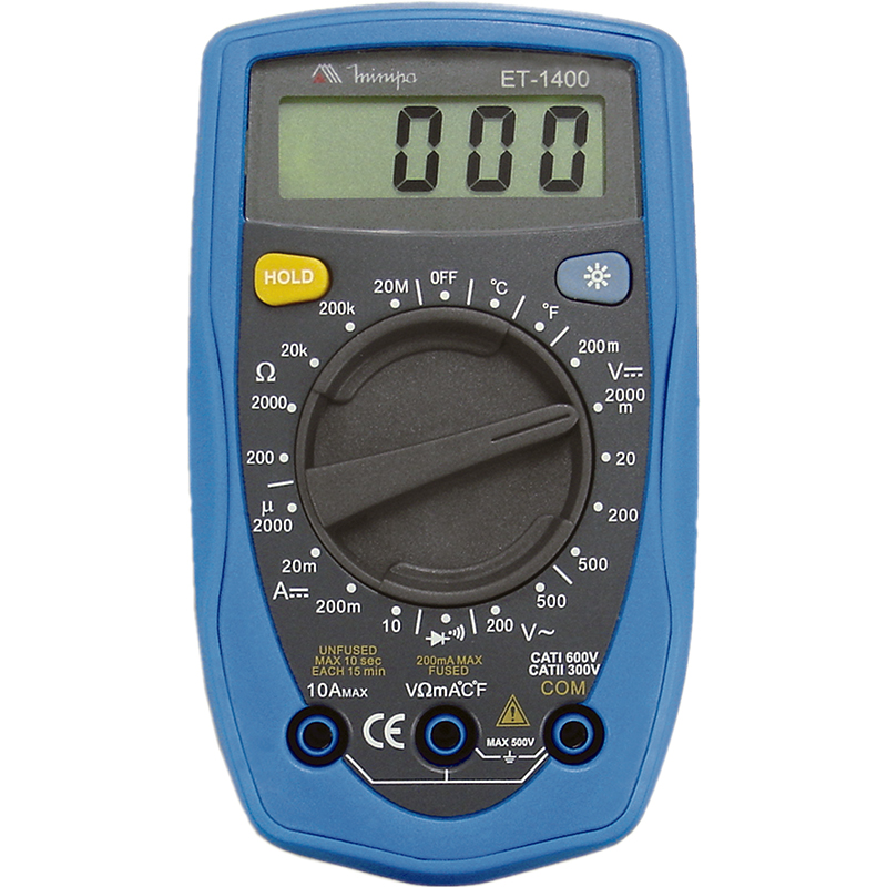 Multímetro digital Minipa ET-1400