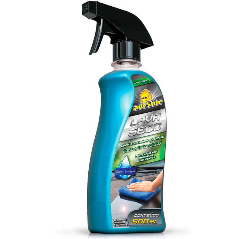 Shampoo Lava A Seco Automotivo Encera Lavagem Ecológica Autoshine                  