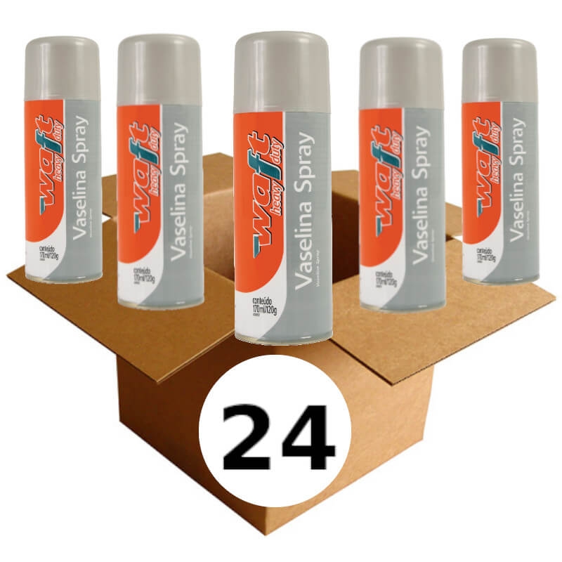 Vaselina Spray 170ml Waft Caixa 24 unidades